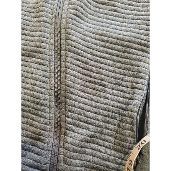 Mondetta Meduim Jacket Lightweight Zipoed Gray Textured Pockets Womens - Picture 14 of 16